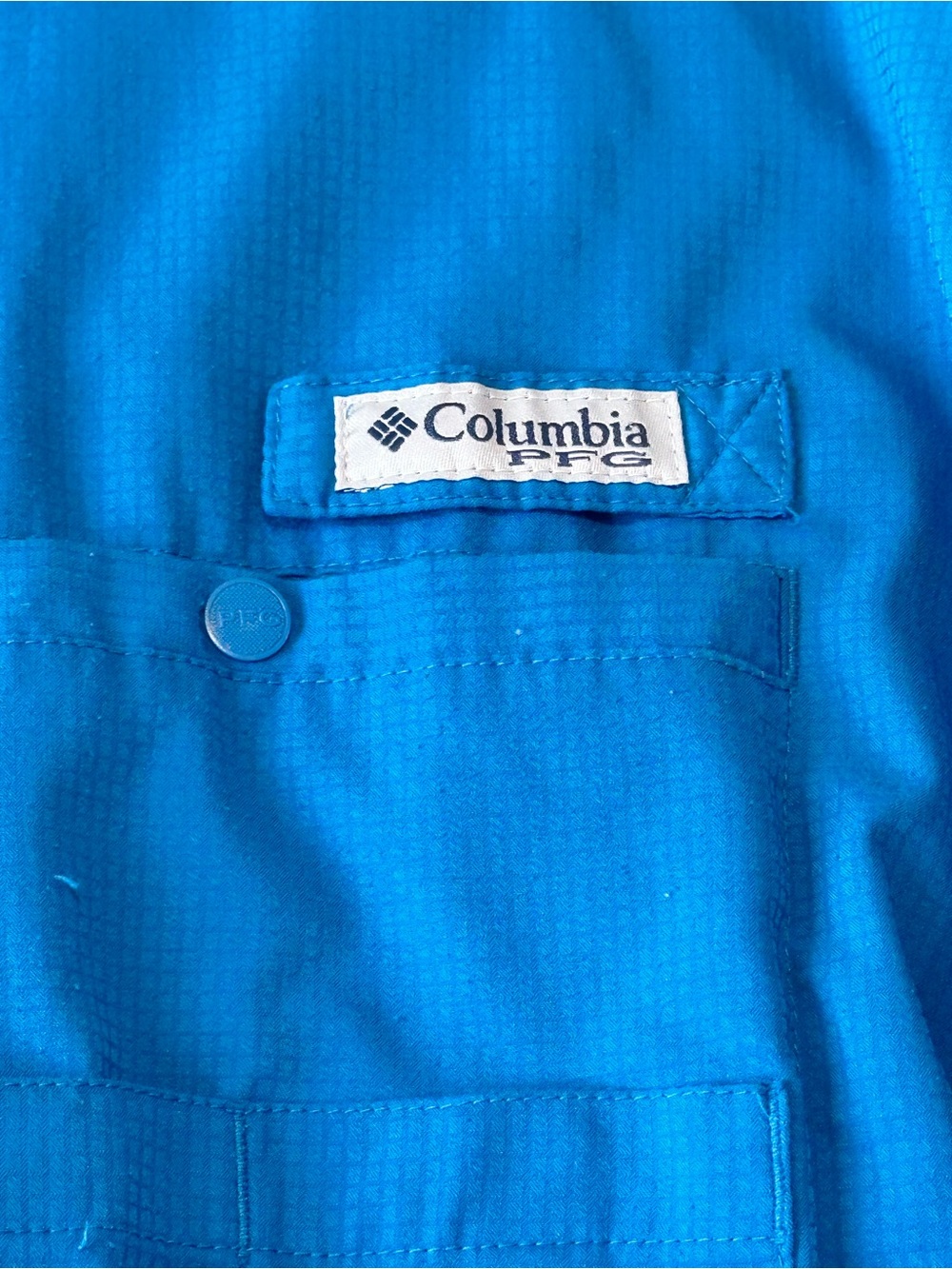 Columbia PFG Tamiami II Fishing Shirt – XXL Long Sleeve Bright turquoise - Picture 4 of 7